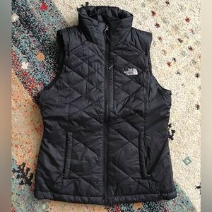 Authentic The North Face Black Insulated Vest